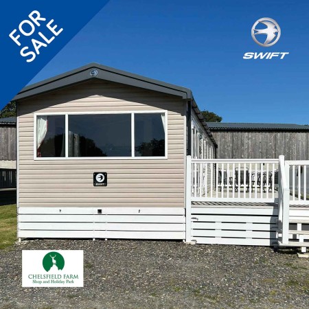 Swift Biarritz Holiday Home For Sale At Chelsfield Farm Holiday Park In Cornwall
