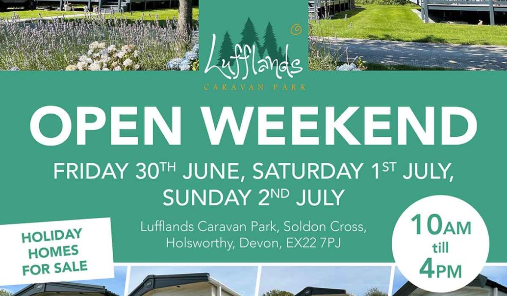 Open Weekend at Lufflands Caravan Park in Devon