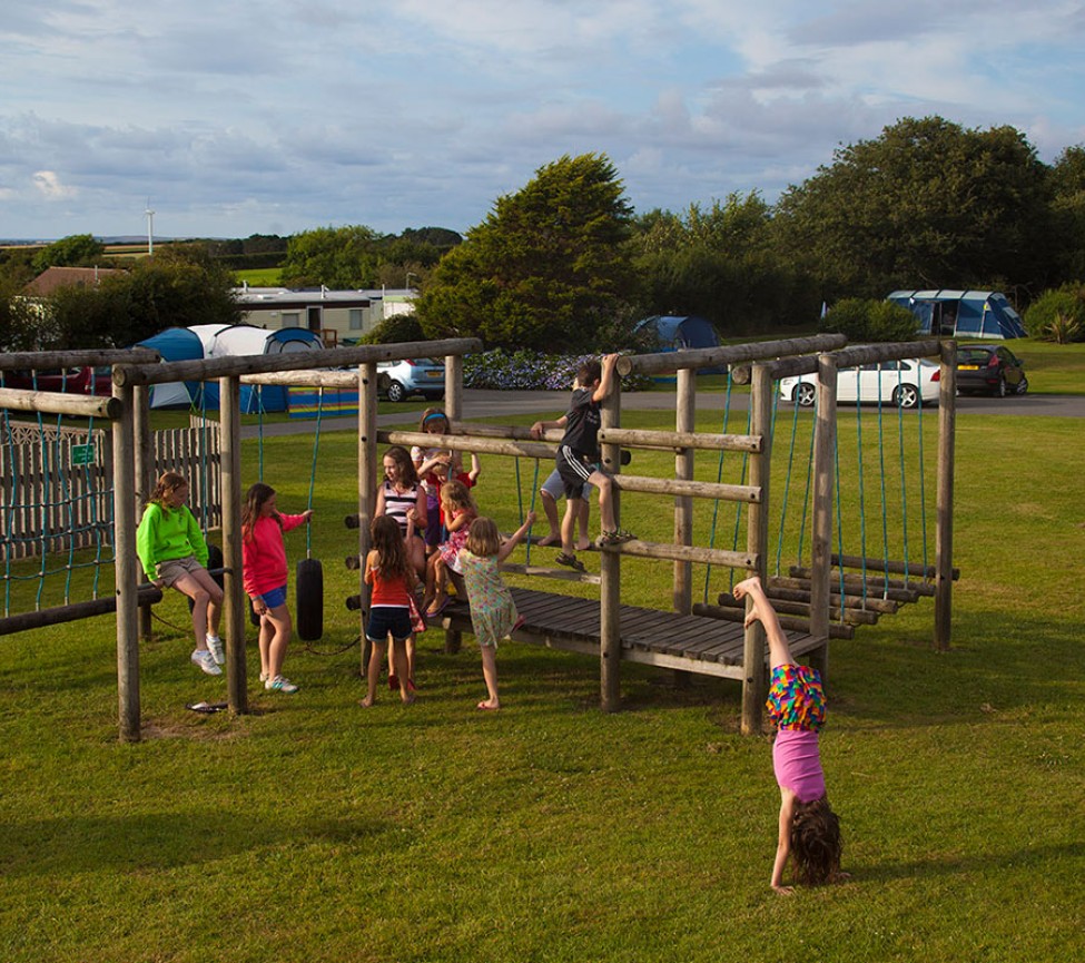 Music Water Holiday Park outdoor play area