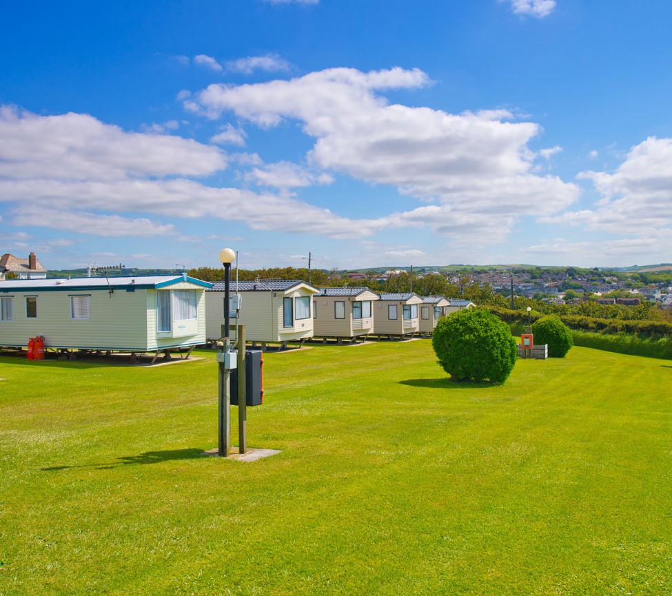 Upper Lynstone Caravan and Camping Park with holiday homes for sale