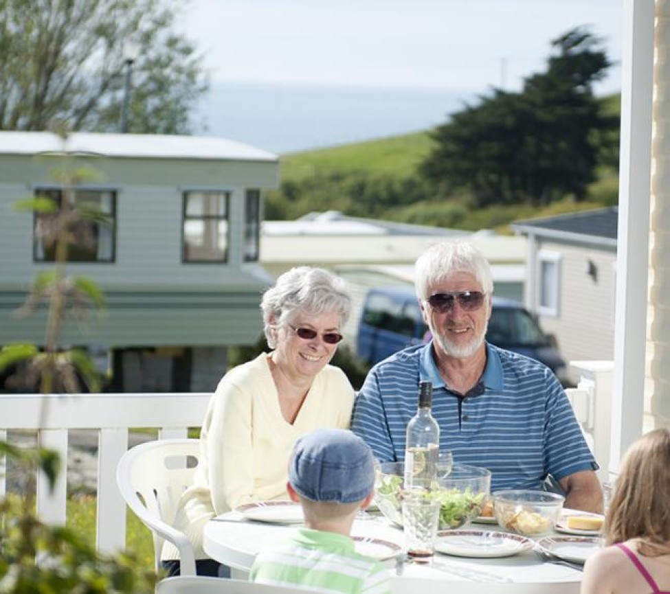 luxury holiday caravans for sale at Widemouth Bay Caravan Park