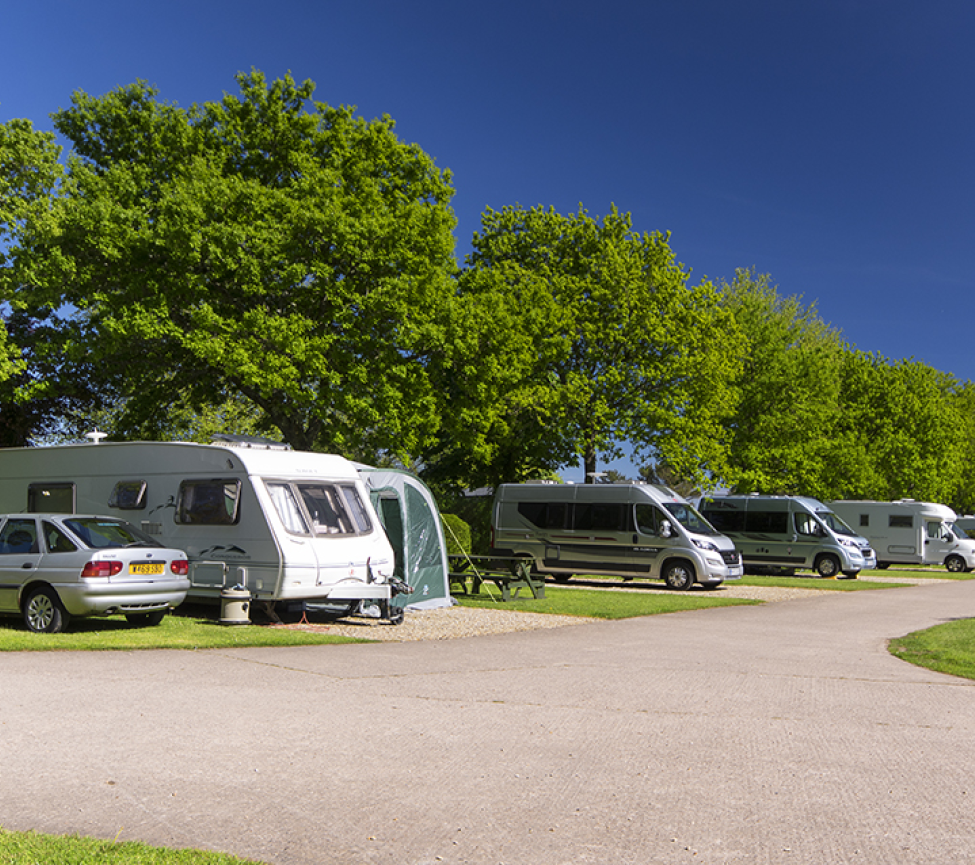 Oakdown Holiday Home Park touring pitches