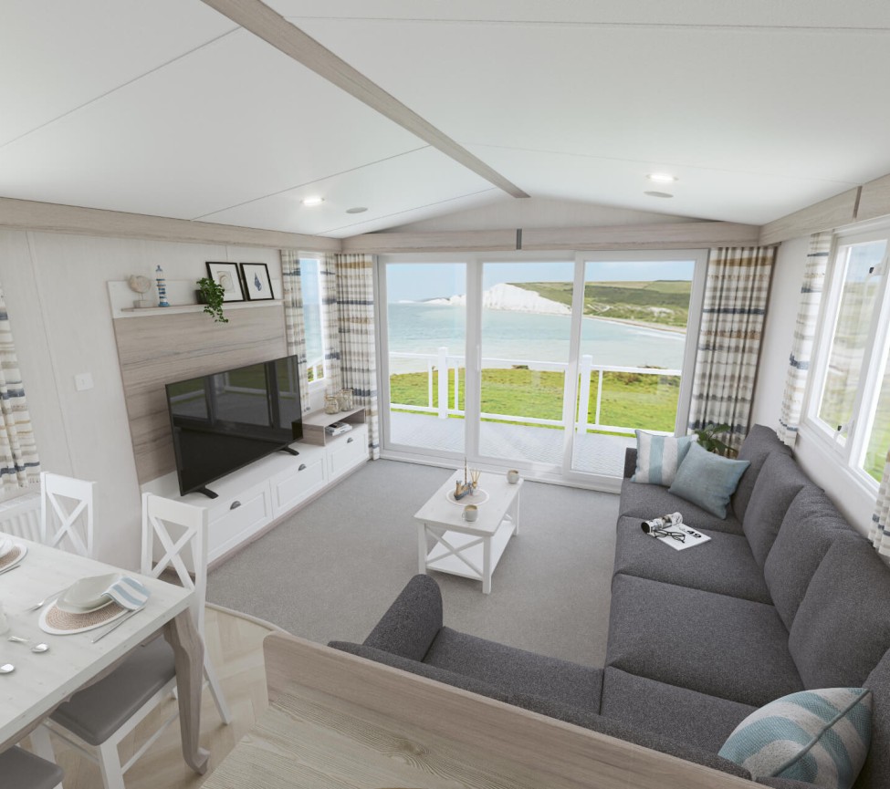 2024 Swift Ardennes static caravan for sale at Surf Bay Leisure