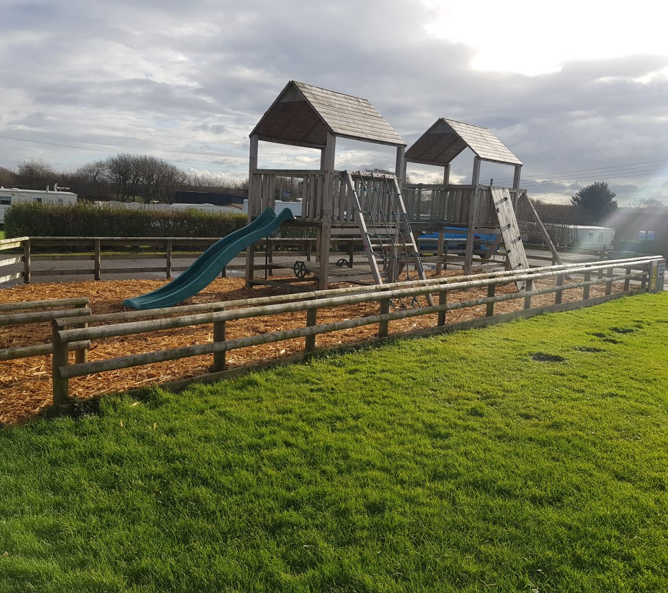 adventure playground at Red Post Inn Holiday Park
