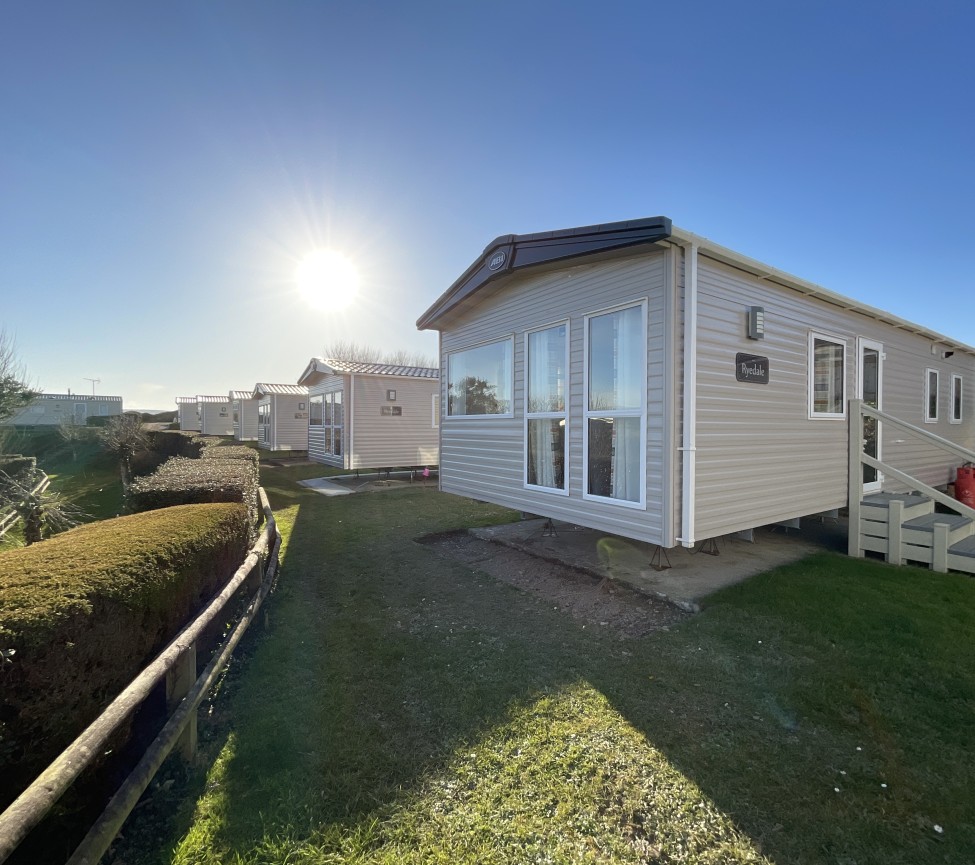 view of a luxury holiday home for sale at Trewince Farm Holiday Park