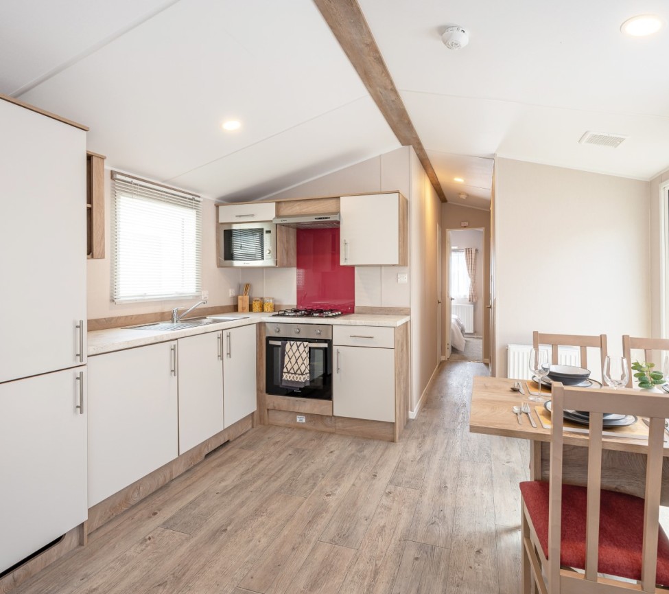 Atlas Festival kitchen with integrated appliances