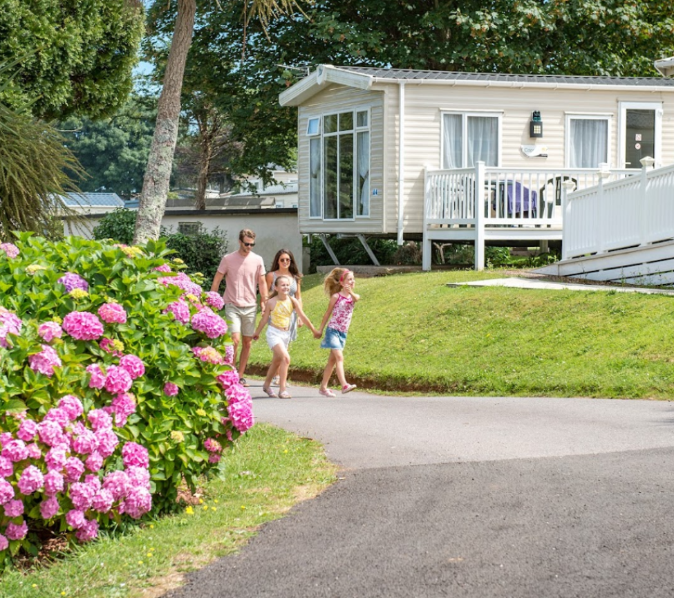 South Bay Holiday Park in Brixham in south Devon