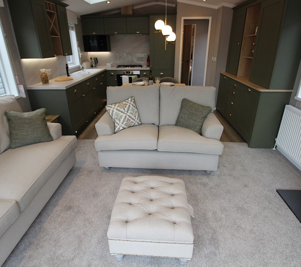 Swift Vendee Lodge 2027 42 x 13 2 Beds Open-Plan Lounge, Kitchen & Dining Room