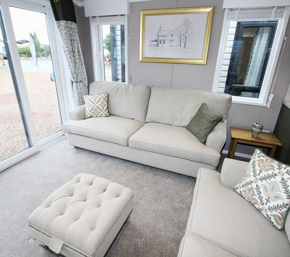 Swift Vendee Lodge 2027 42 x 13 2 Beds Lounge Area with 2 Sofas
