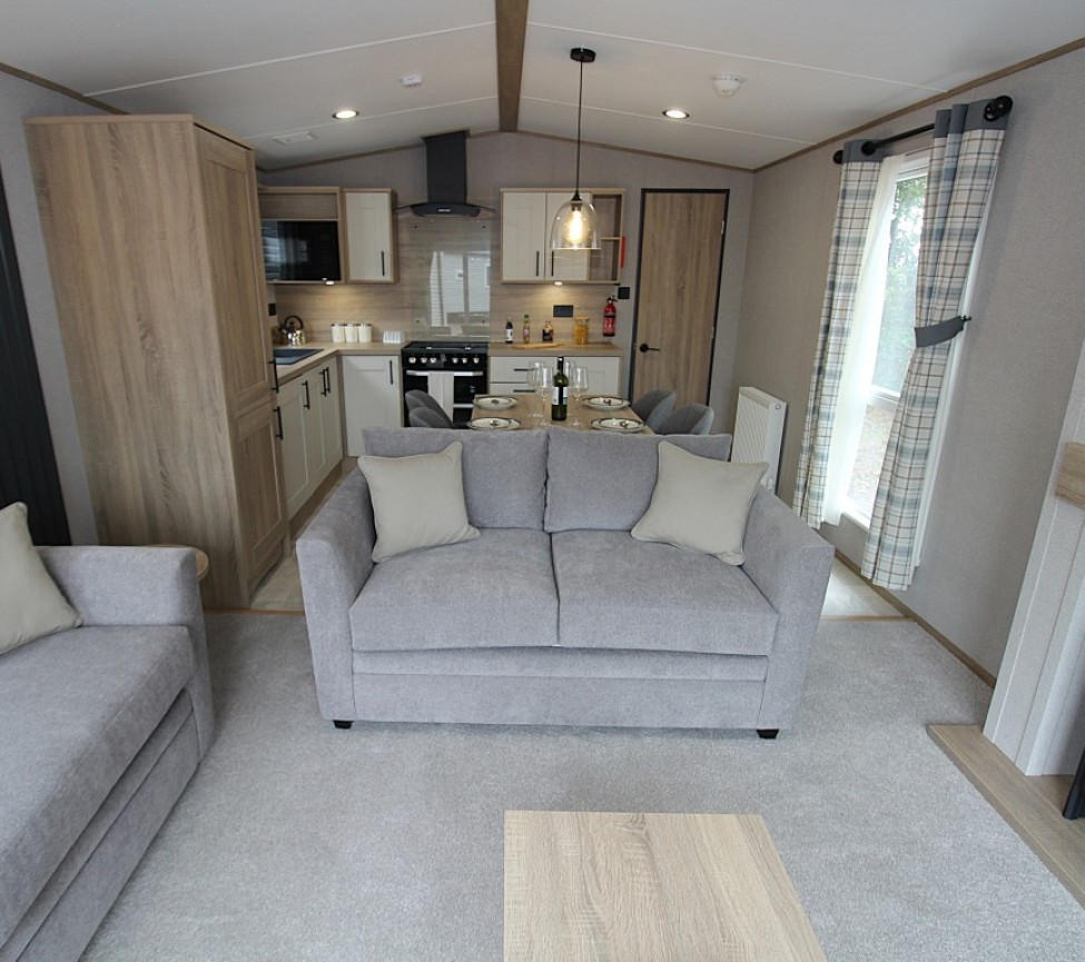 ABI Beverley 2027 39 x 12 2 Beds Open-Plan Lounge, Kitchen & Dining Room