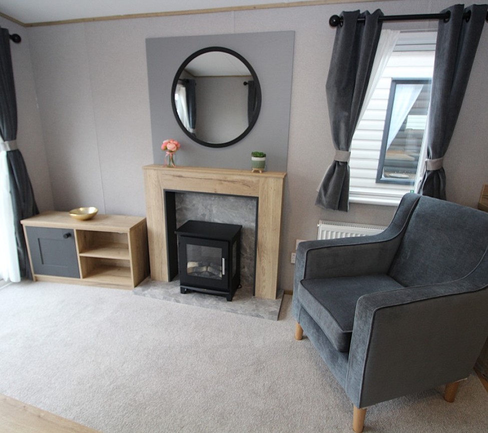 ABI Wimbledon 39 x 12 2 Beds Lounge with Feature Fireplace