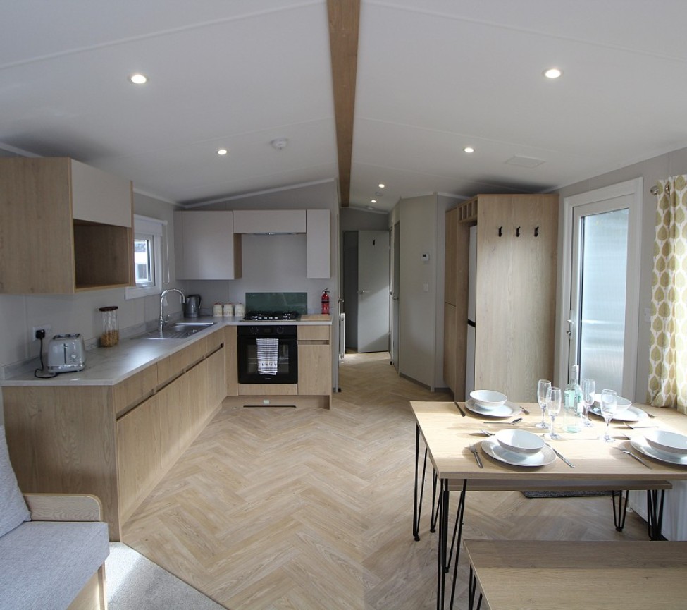Victory Festival 35 x 12 2 Beds Open-Plan Lounge, Kitchen & Dining Area