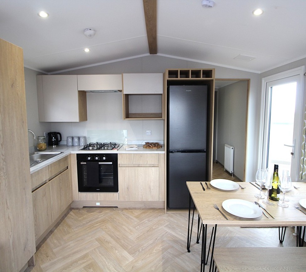 Victory Festival 2026 28 x 12 2 Beds Open-Plan Kitchen, Lounge and Dining Area