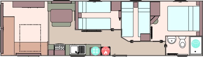2024 ABI Coworth 36x10 3 bed Floor Plan