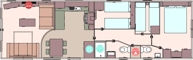 2024 ABI St David 39x12 3 bed Floor Plan