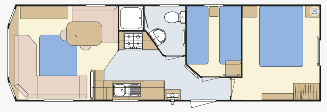 Atlas Festival 32x10 2 bedroom floorplan layout