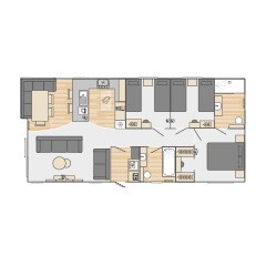 2024 Swift Toronto Lodge Urban 43x20 3 bed floor plan