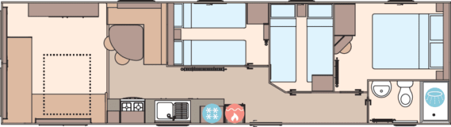 2026 ABI Coworth 36x10 3 Bed Floor Plan