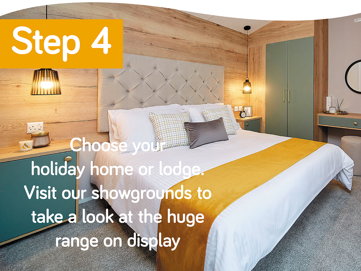 step 4 Choose your holiday home