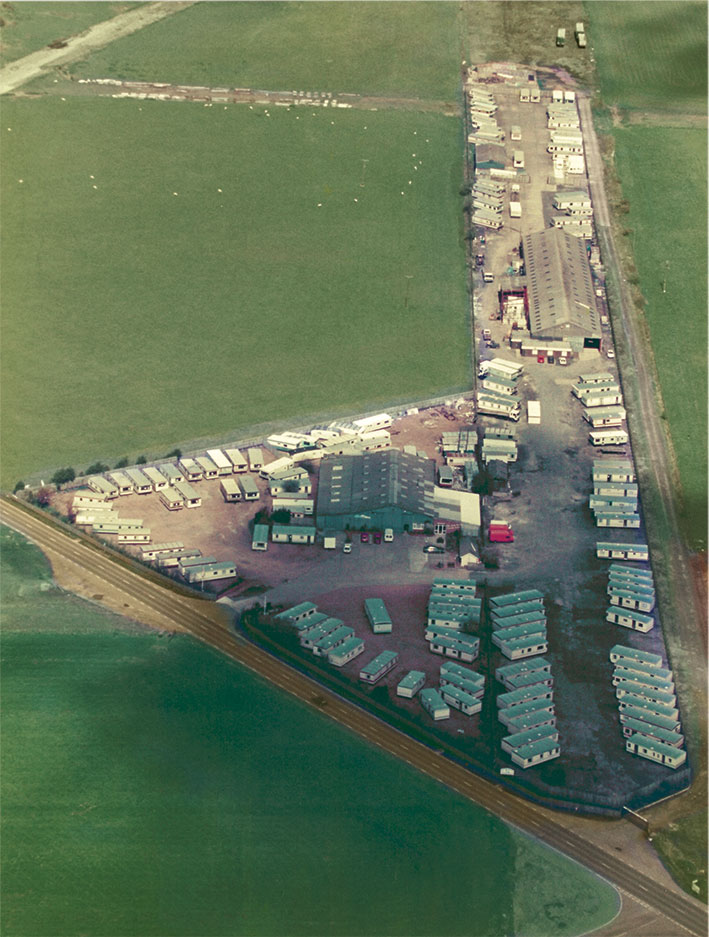 Winkleigh sales centre in 1989