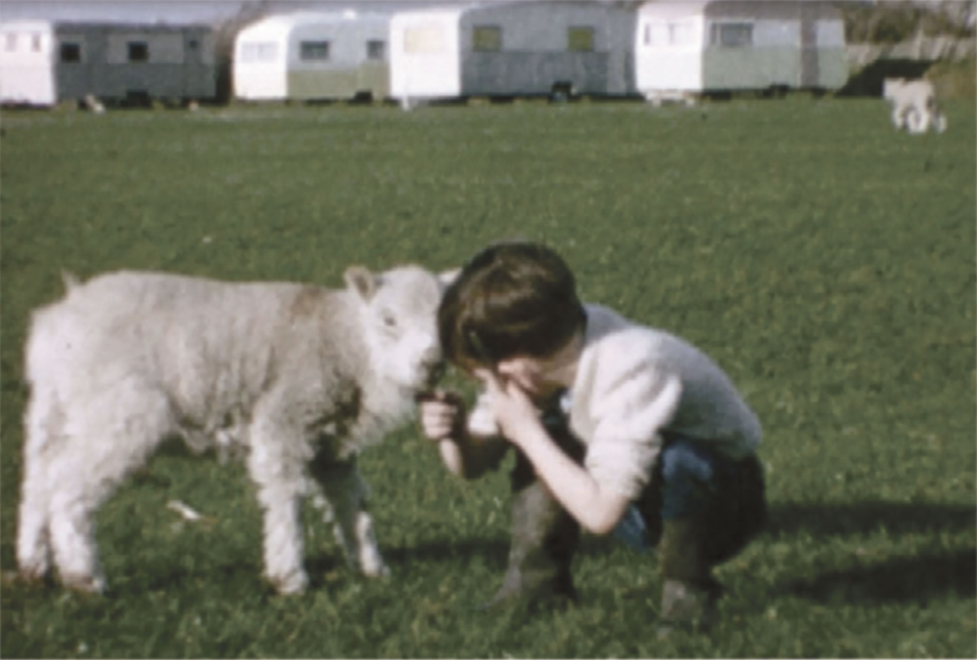 holiday park in Westward Ho in the 1960s