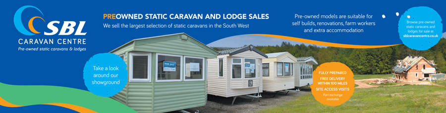 used static caravans for sale at SBL Caravan centre