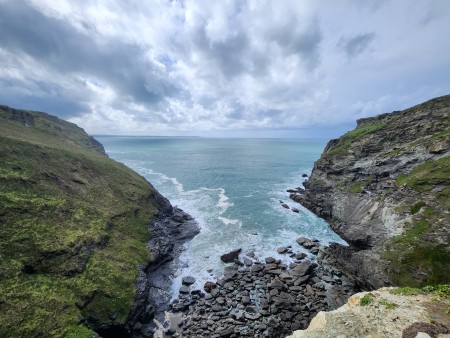 Tintagel Castle Cliffs 