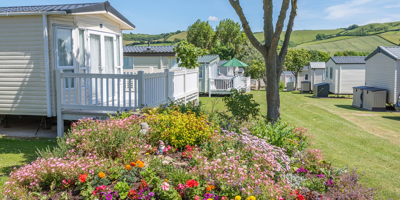 Static caravans for sale at Golden cap Caravan Park in Charmouth