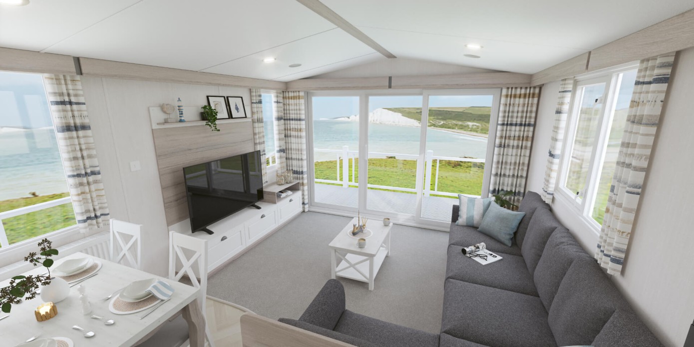 2024 Swift Ardennes static caravan for sale at Surf Bay Leisure