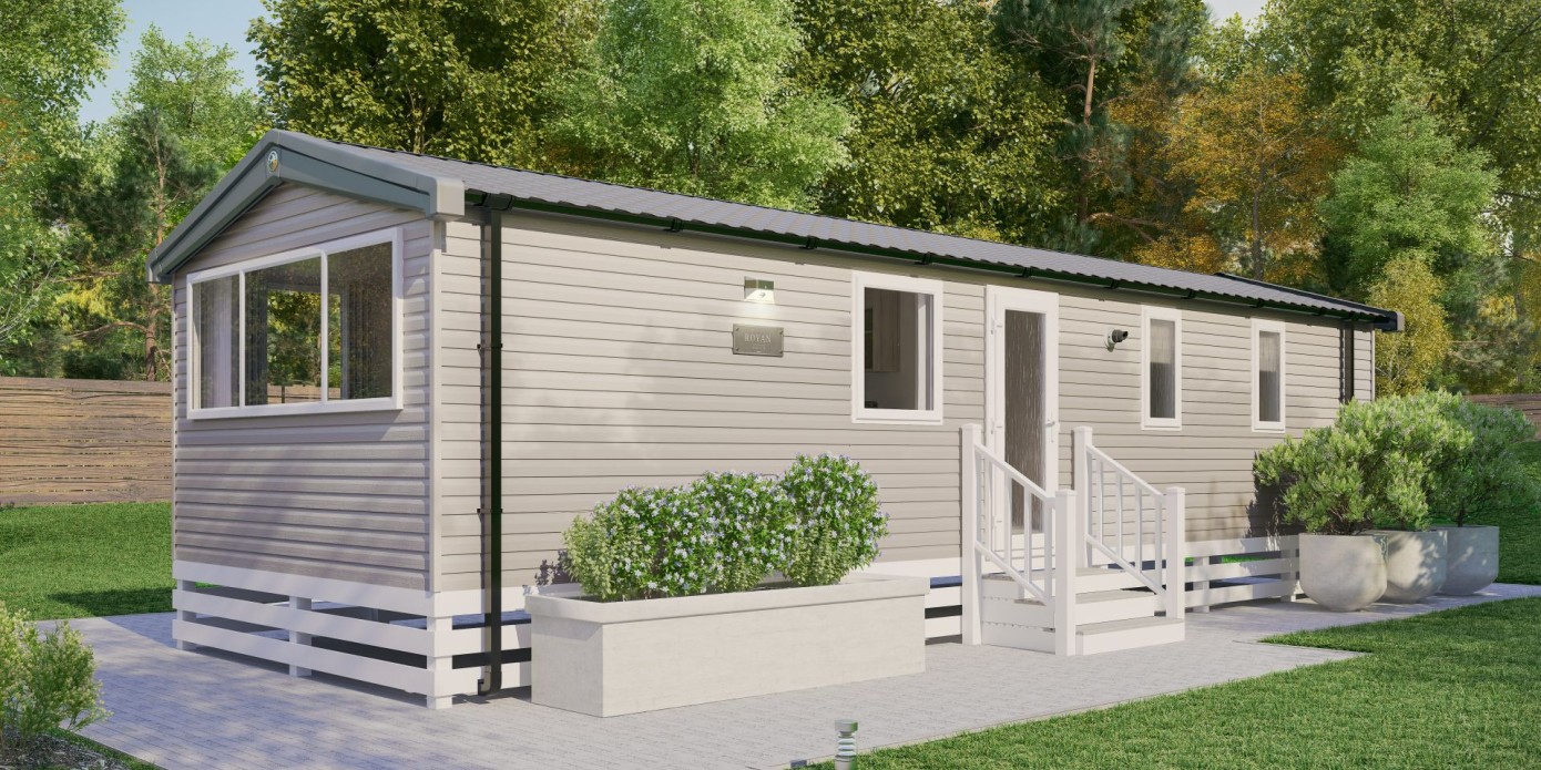 2025 Swift Royan static caravan exterior