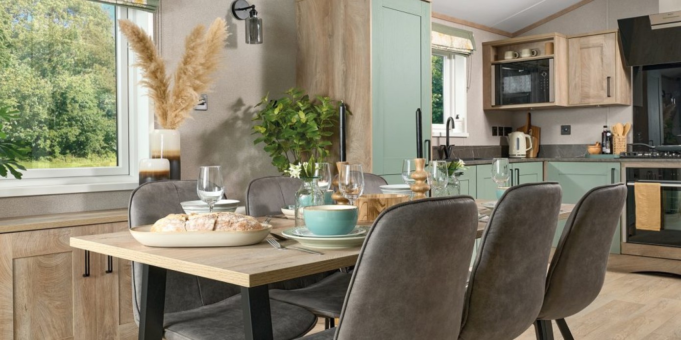 dining area in the 2025 ABI Kielder Exclusive