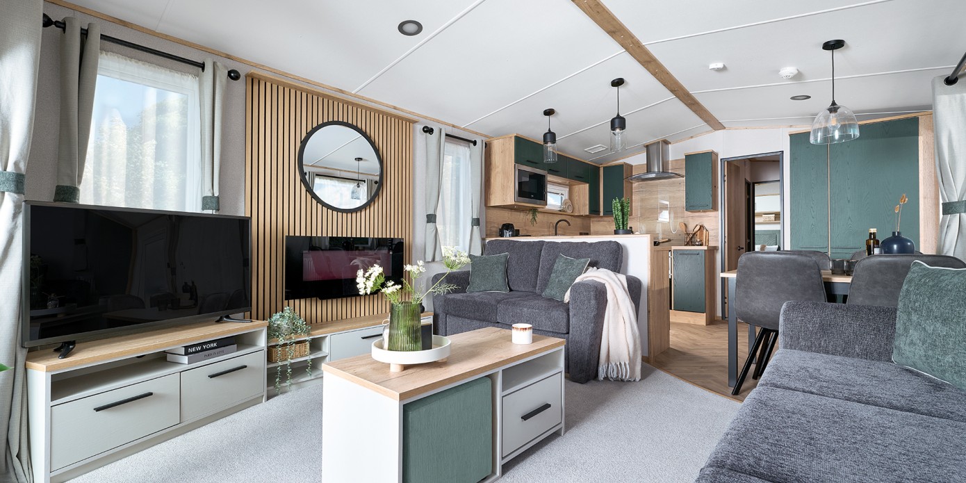 lounge to kitchen and dining area in the 2025 ABI St David