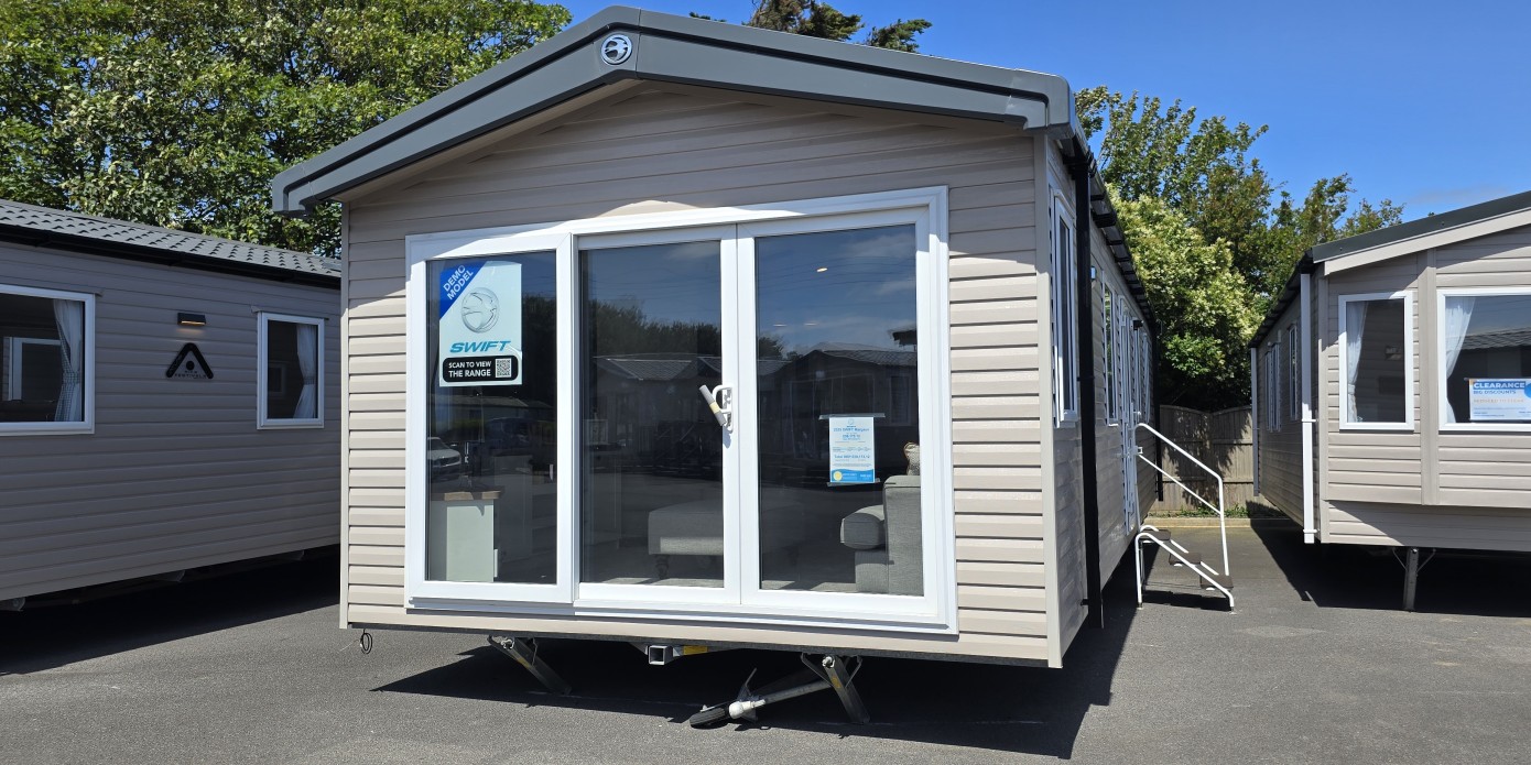 Exterior view of the 2025 Swift Margaux 35 x 12 - 2 Bedroom