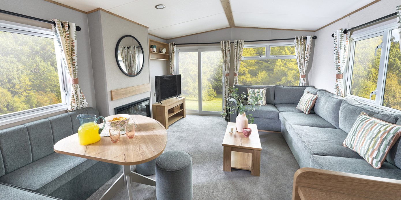 the living area of the ABI Keswick