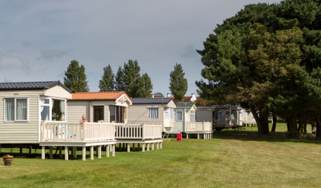 static caravans for sale at Sandhills Holiday Park