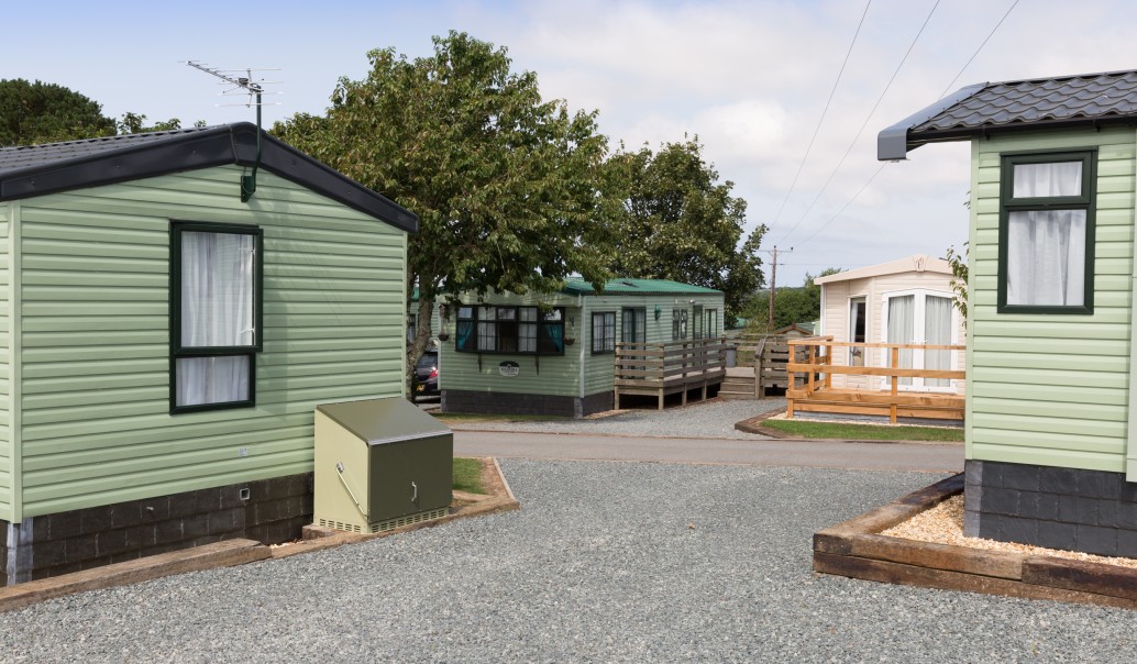 caravans for sale at Globe Vale Holiday Park