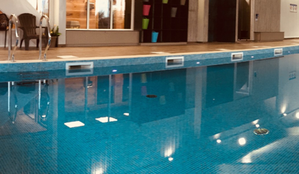 indoor swimming pool at Padstow Holiday Park