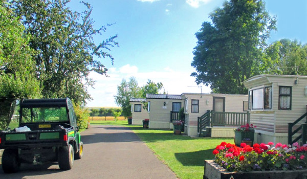 Coombe Caravan Park static caravans for sale