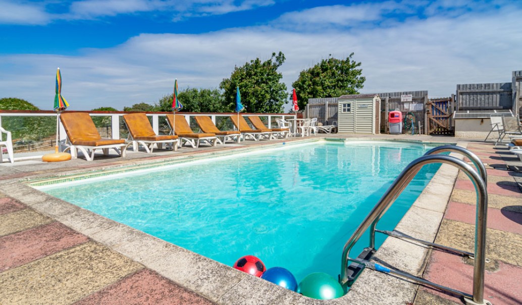 Ocean Lodge Holiday Park in Brean swimming pool
