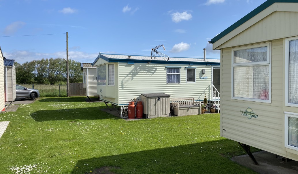 Happy Days Caravan Park in Brean in Somerset