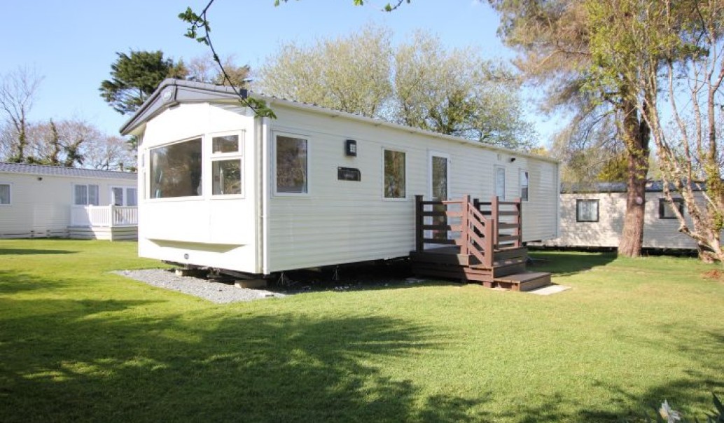 static caravans for sale at Hentervene Holiday Park