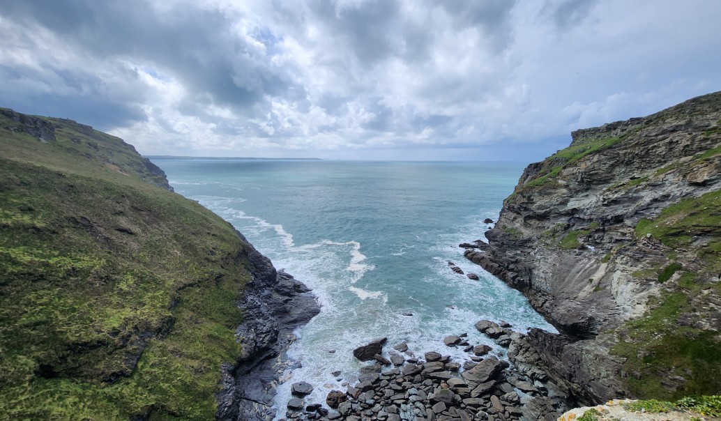 Tintagel Castle Cliffs 