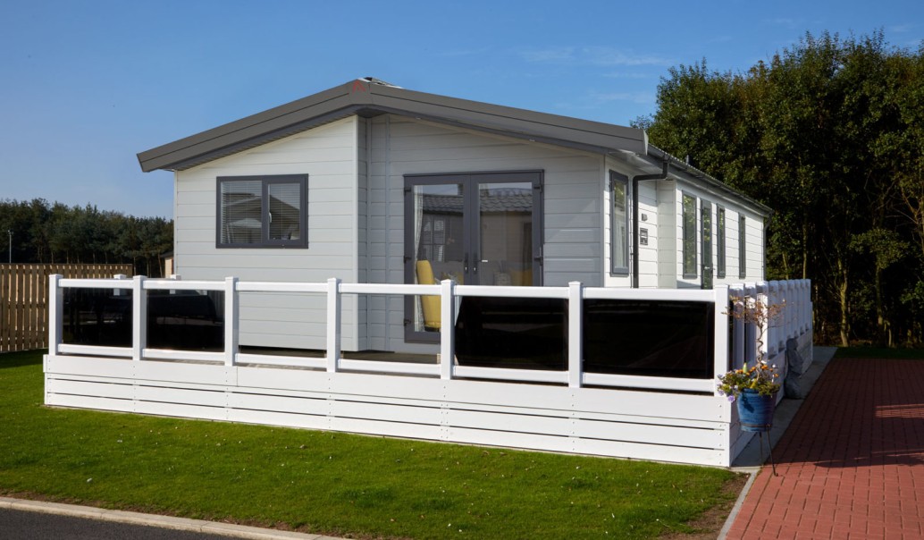 Decking on a Static Caravan 