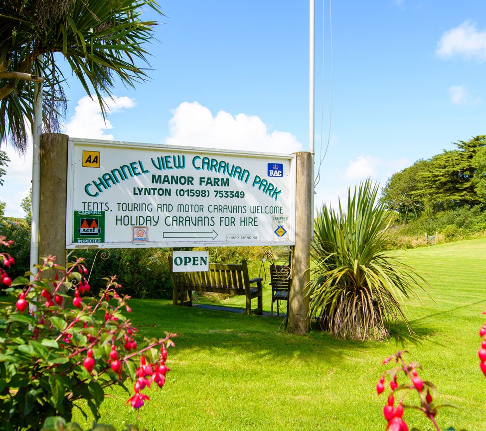 Channel View Caravan & Camping Park in Lynton Devon