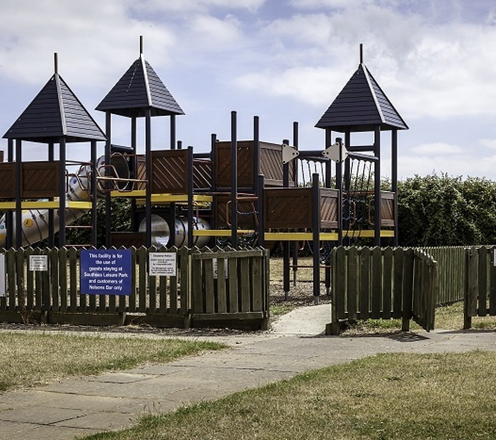 adventure playground at Southsea Leisure Park