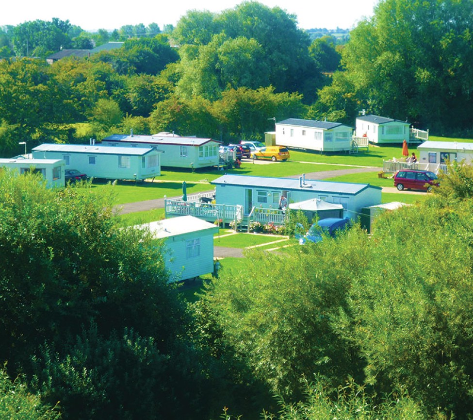 static caravans for sale at Hardwick Park in Oxfordshire