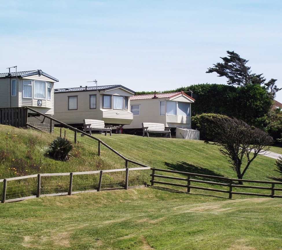 static caravans for sale at The Warren Caravan Park