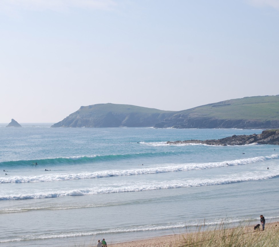 near to the beach on this holiday park in Padstow