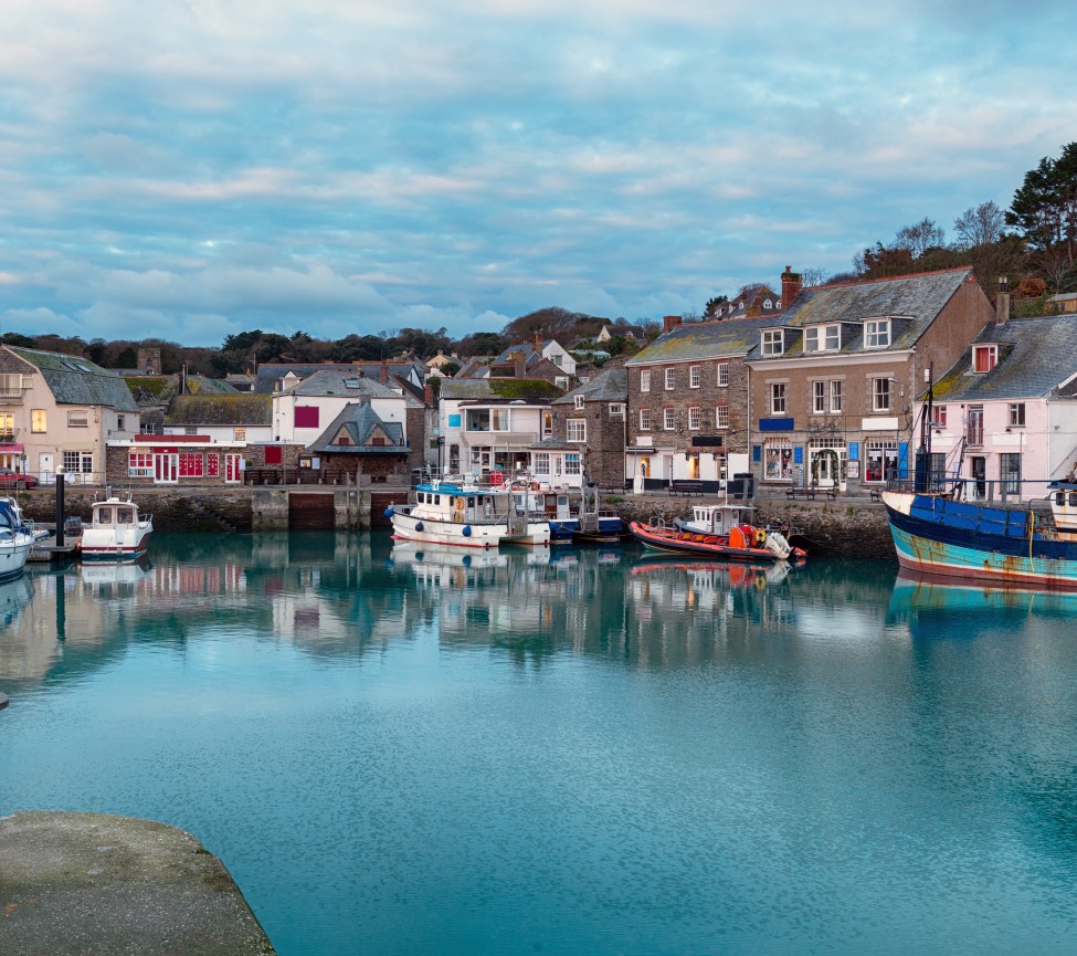 View of the harbour at Padstow