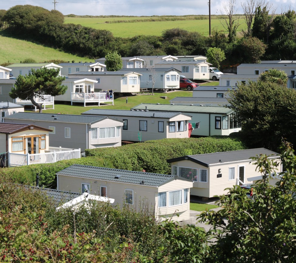 static caravans for sale at Polzeath Beach Holiday Park